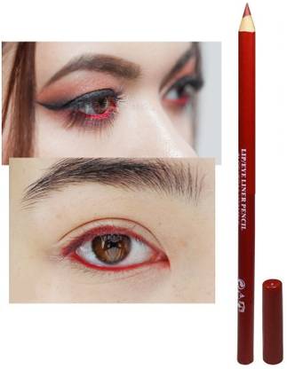 BLUEMERMAID New Red Eye Kajal, Waterproof, 24hrs Long Stay, Smudgeproof Kajal