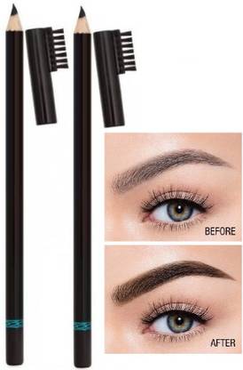 Yuency Smudge-proof eyebrow pencil for perfectly defined brows black eyebrow pencil