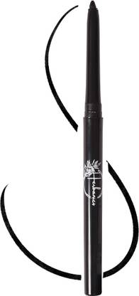 Herbanics 100% natural Kajal+Eyeliner with ghee, tulsi - Long lasting, Smudge-proof