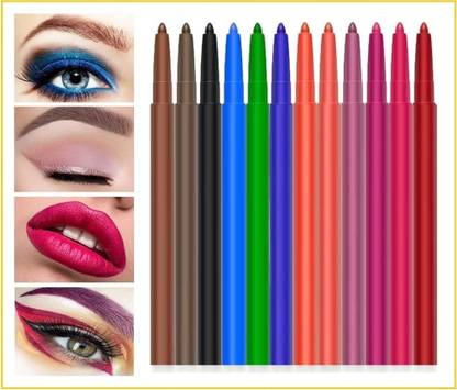 Amaryllis Multi Color Kajal Set Matte Waterproof