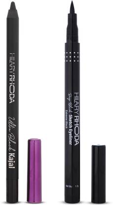 Hilary Rhoda Ultra Black Kajal & Deep Black Sketch Eyeliner