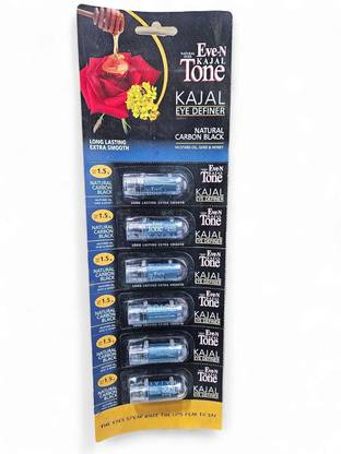 EVE-N Kajal Eye Definer, Pack of 6
