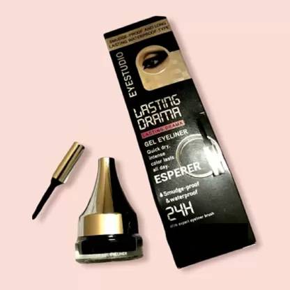 Facejewel Gel Kajal & eyeliner smudge proof and waterproof Black