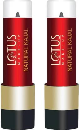 LOTUS MAKE - UP Natural Kajal (Pack of 2)