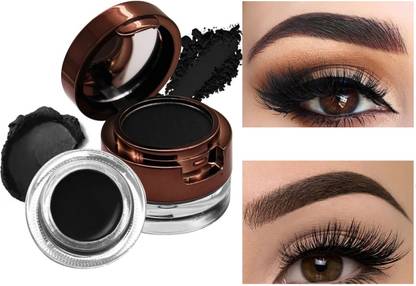 DARVING 2-in-1 Gel Eyeliner and Eyebrow Powder Palette