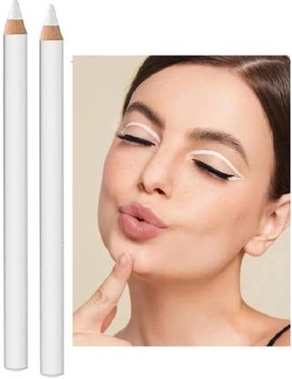GABBU New Professional Waterproof Smudge proof White Kajal