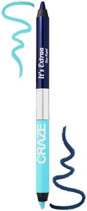 SWISS BEAUTY CRAZE It's Extraa Duo Kajal with Vitamin E | 2-in-1 Shades