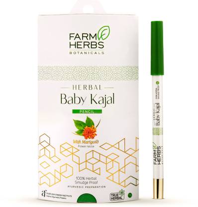 Farmherbs 100% Herbal Kajal Pencil for Baby