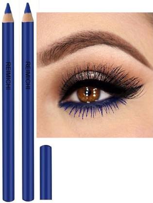 REIMICHI Blue Pencil Kajal Smudge & Waterproof | One Swipe Application Formula