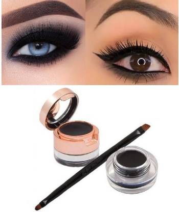SILDUST Waterproof Eyebrow & Gel Eyeliner 2 In 1 With Brush