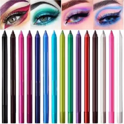 Aylily Eyeliner 12 Colors Waterproof High Pigmented Colorful