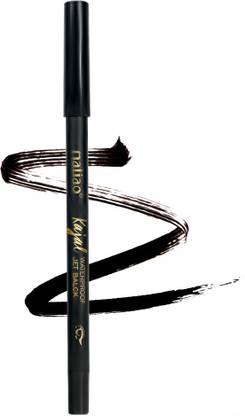 maliao Waterproof Jet Black Kajal - Smudgeproof, Creamy & Smooth