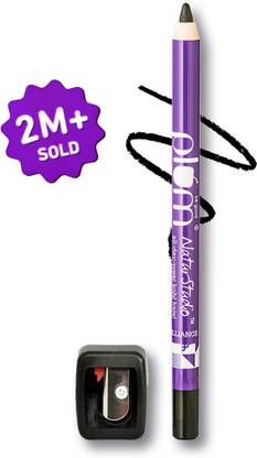 Plum NaturStudio All-Day-Wear Kohl Kajal: Black Brilliance with Free Sharpener