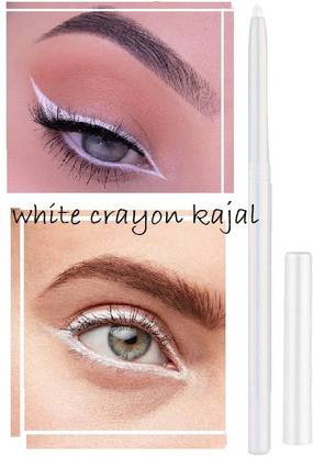MYEONG Best Quality Multi Use crayon white eyeliner and kajal Waterproof
