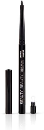 Keauty Beauty Kohl Kajal - Effortless Stroke, Deep Black Pigment, Lasts Long, Smudge Proof