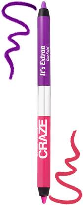 SWISS BEAUTY CRAZE It's Extraa Duo Kajal with Vitamin E | 2-in-1 Shades