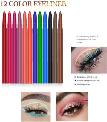 JANOST . MULTI-COLOR EYE KAJAL Colorfull Kajal