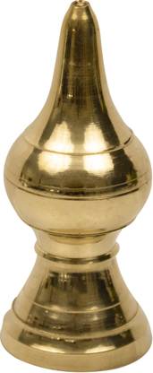 Spillbox Traditional Handcrafted Brass Temple kalash|Gopuram kalasam|Thazhikakkudam|Kumb Brass Kalash