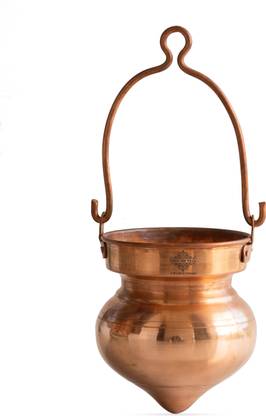 IndianArtVilla Shivling Abhishek-Shiv Jal Dhara Copper Kalash