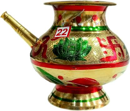 VERMAJI Karua Brass Kalash