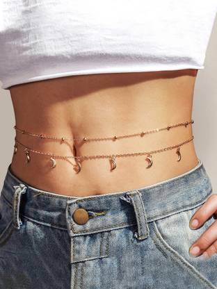 Unwind by Yellow Chimes Waist Hip Belt Kamarband
