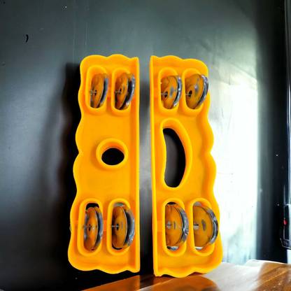 Auracrafters Majira 2 line Music Instrument || for kirtan, Bhajan, Mandir Aarti Clash Cymbal Kartal Instrument