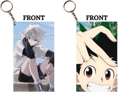 Hariyaali Enterprises LLP Hunter X Hunter GON AND KILLUA HEART POSE Unique Style 2 pcs Combo Key Chain