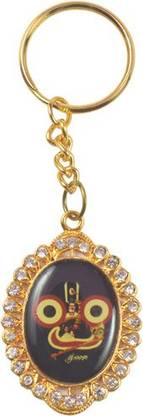 Jagannath World Lord Jagannath Metal Key Ring,Pack of 1 Key Chain