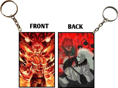 Hariyaali Naruto MIGHT GUY 8th GATE Key Chain