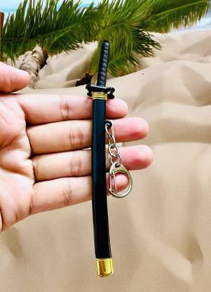 gtrp UNSHARPED Metal KATANA Keychain with cover - Multicolor Code100 Key Chain