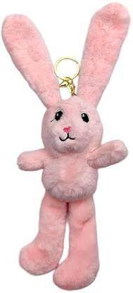 AMANVANI Teddy Bear Big Ears Plushies Soft Toys Keychain Gifts for Kids Key Chain