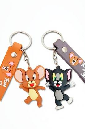 decorxyz Tom and jerry 3D Keychains for girl Key Chain