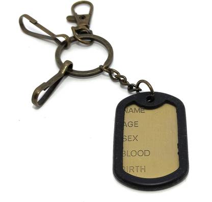 Key Era Name Plate Detail Key Chain