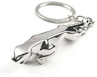 gtrp keychain-Jaguar 3D (white) Key Chain