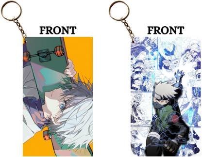 Hariyaali Enterprises LLP KILLUA SKATEBOARD X KAKASHI CHIDORI Unique Style 2 pcs Combo Key Chain