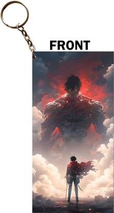 Hariyaali Enterprises LLP Attack on Titan MAD TITAN POSTER Key Chain