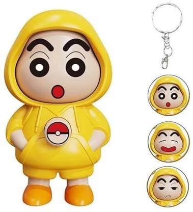 DRIJA Shinchan Face Changing Keychain Key Chain