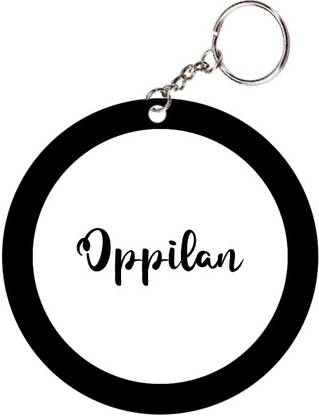 SY Gifts Oppilan Name Black Keychain Key Chain