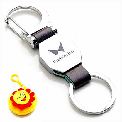 ADOREAL MAHINDRA KEYCHAIN NEW LOGO WITH POUCH KEYCHAIN Key Chain