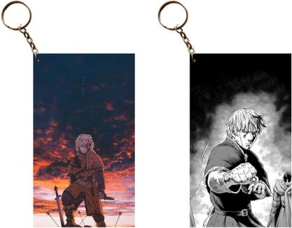 Hariyaali Enterprises LLP Vinland Saga THORFIN MANGA TO ANIME Unique Style 2 pcs Combo Key Chain