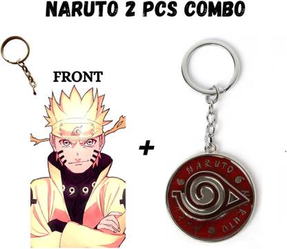 Hariyaali Enterprises LLP Naruto NARUTO SAGE MODE ON RAGE MODE ON Unique Style 2 pcs Combo Key Chain