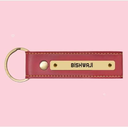 SY Gifts Wred Bishwaji Vegan Leater keychain Key Chain