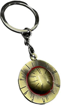 sky enterprises 3D One Piece Anima Manga Ship Steering Wheel Cap Keychain l Key Chain