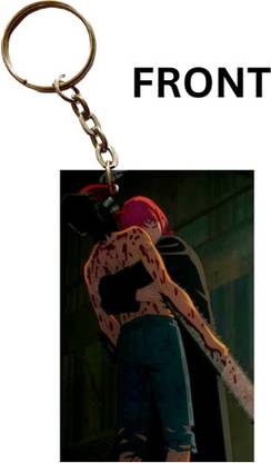Hariyaali Enterprises LLP Chainsaw Man DENGI AND MAKIMA Key Chain