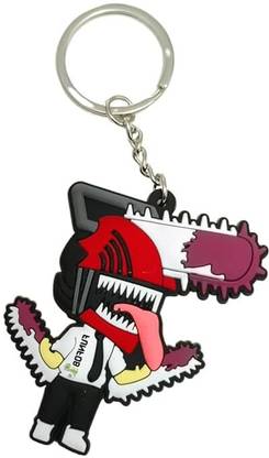 Funfob Dengi two side Keychain Cute Key Rings Key Chain