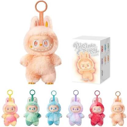 Daxstar Labubu The Monsters - Tasty Macarons Vinyl Face Blind Box Key Chain