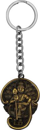 Shiv Jagdamba Panchmukhi Hanuman Grey KeychainShivSkey2022307 Key Chain