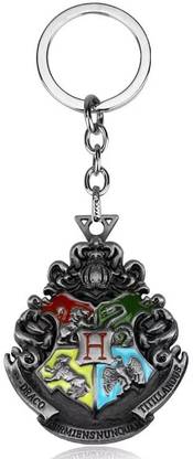 ShopTop Harry Potter silver Hogwarts keyring Key Chain