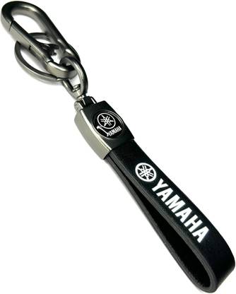 FLAMBE Yamaha Bike Keychain premium Stainless steel Metal silver finish Key Chain