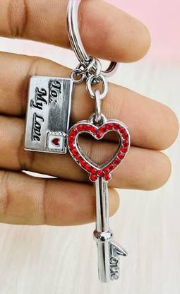 AMANVANI Valentine's Gifts for Keychain & Key ring for Girlfriend and Boyfriend Key Chain